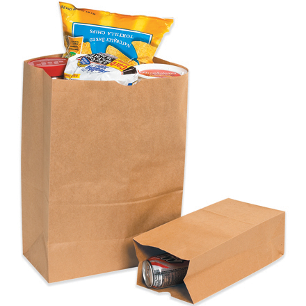 17 x 6 x 29 <span class='fraction'>1/2</span>" Kraft Grocery Bags