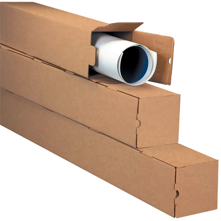 5 x 5 x 37" Kraft Square Mailing Tubes