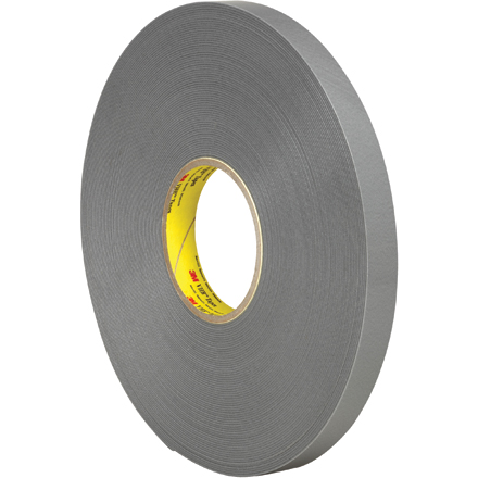 3/4" x 5 yds. Gray 3M<span class='tm'>™</span> 4957F VHB<span class='tm'>™</span> Tape